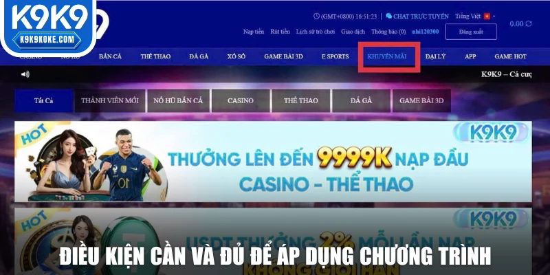 Điều kiện cần và đủ để áp dụng chương trình ưu đãi